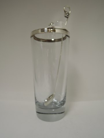 DGH
Coktail shaker med ske
Sterling (925)
Glas med sølvkant