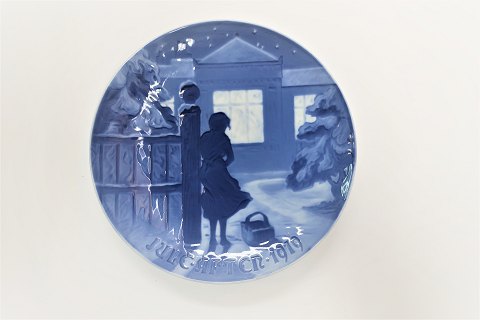 Bing & Grondahl. Christmas plate 1919. Diameter 18 cm. (1 quality)