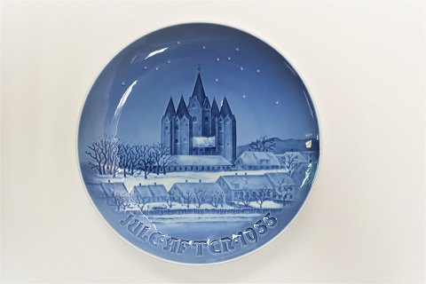 Bing & Grondahl. Christmas plate 1955. Diameter 18 cm. (1 quality)