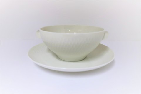 Royal Copenhagen. Hvedekorn. Bouillon Tasse und Untertasse. Modell 14232.