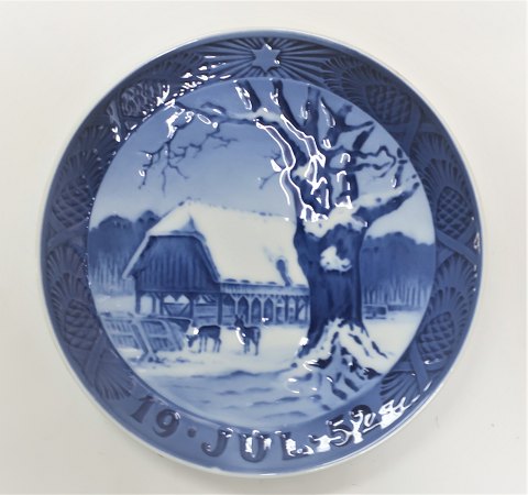 Royal Copenhagen. Juleplatte 1952. (1 sortering)