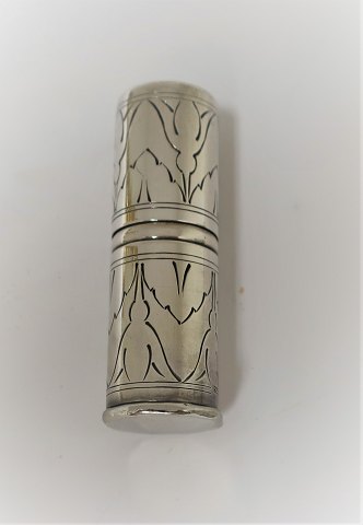 Georg Jensen. Sterling (925). Silver lipstick holder. Model 309A. Length 5 cm. 
Produced 1933-1945.