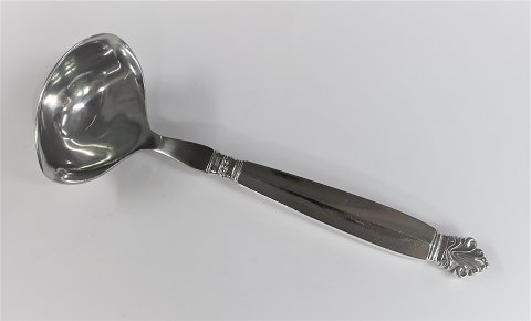 Georg Jensen. Silver cutlery. Sterling (925). Acanthus. Sauce spoon with steel. 
Length 19 cm.