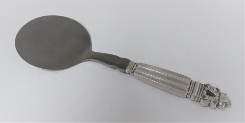 Georg Jensen. Silber (925). König. Tortenheber mit Stahl. Länge 20,5 cm.