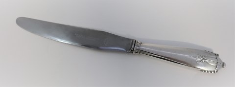 Georg Jensen. Sterling (925). Akkeleje. Dinner knife old model. Length 25 cm.