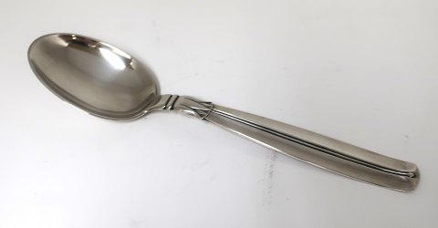 Lotus. Silberbesteck. Sterling (925). Dessertlöffel. Länge 16,8 cm.