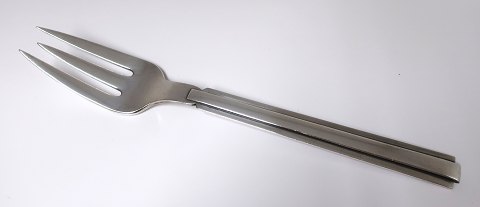 Hans Hansen. Silberbesteck. Arvesölv Nr. 18. Gross Fleischgabel. Länge 23 cm.