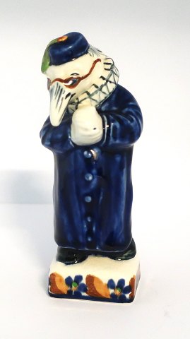 Aluminia. Ravnen, fra serien (I skoven skulle være gilde). Model 680/600. Højde 
14,5 cm.