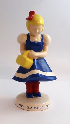 Söholm. Irma-Mädchen. Irmas 100. Geburtstag 1886 - 1986. Höhe 20,5 cm.