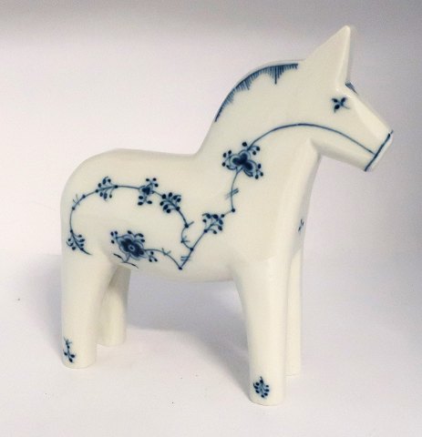Royal Copenhagen. Porzellanfigur. Dalar-Pferd. Jubiläum im Zusammenhang mit der 
Eröffnung der Öresundbrücke. Höhe 17 cm. In Originalverpackung.