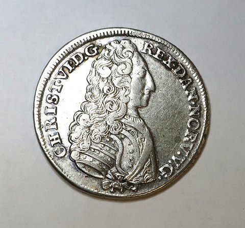 Danmark. Christian Vl. 24 skilling 1732.