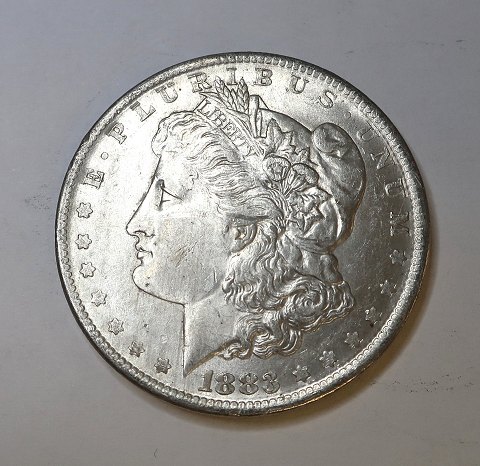 USA. Morgan sølv $1 dollar 1883 o.
