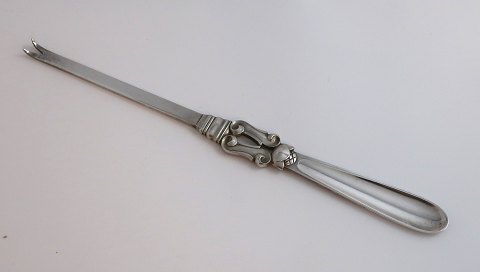 Georg Jensen. König. Sterling (925). Hummergabel. Länge 19 cm.