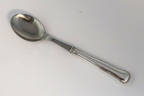 Cohr. Dobbeltriflet. Eierlöffel mit Silbergriff (830). Länge 12,8 cm.