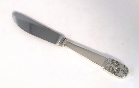 H. C. Andersen eventyr barnekniv. Sølvbestik. Den lille havfrue. Sølv (830). Længde 16,8 cm.