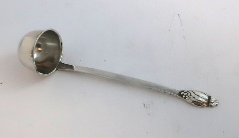 Evald Nielsen. Silberbesteck (830). Besteck Nr. 6. Sahnelöffel. Länge 13,5 cm