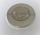 Georg Jensen. Powder box in sterling silver (925). Design Sigvard Bernadotte. 
Model 278. Diameter 8.2 cm