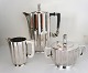 Rolf Fritof Bratland, Copenhagen. Silver coffee service (925). Height of the 
coffee pot is 23 cm. Very nice set.