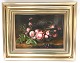 Bing & Gröndahl. Porzellanmalerei. Design von J.L. Jensen. Der dänische Sommer 
(1833). Größe inklusive Rahmen, 43 * 34 cm. Produziert 7500 Stück. Dies hat die 
Nummer 286