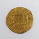 Abu al-Hasan Ali 1331-1351 dinar in gold. Diameter 31 mm. Weight 4.5 grams