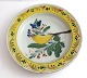 Kellinghusen tallerken, fajance. Dyb tallerken med Fuglemotiv. Diameter 23 cm. 
Med reparation.