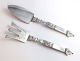 Hans Hansen. Silberbesteck (830). Fischvorlegebesteck. Länge 25,2 cm. Produziert 
1930.