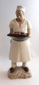 Bing & Grøndahl. Porcelænsfigur. Bager. Model 2223. Højde 29 cm. (1 sortering)
