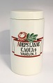 Königliches Kopenhagen. Apothekerglas. Adeps Lanae C. Aqua Vaselin.1.  Höhe 19 
cm. (1 Wahl)