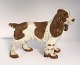 Bing & Gröndahl. Porzellanfigur. Cocker Spaniel. Modell 2095. Länge 21,5 cm. ( 1 
Wahl )