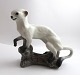 Lyngby Porzellan. Porzellanfigur. Hermelin. Modell 9. Länge 20 cm. (1. Wahl)