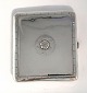Georg Jensen. Sterling (925). Zigarettenetui. Modell 181. Maße 8*9 cm