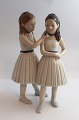 Royal Copenhagen. Porcelænsfigur. Balletpiger. Model 135. Højde 21 cm. (1 
sortering)