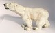 Dahl Jensen. Porzellanfigur. Stehender Eisbär. Modell 1156. Länge 36 cm. Höhe 19 
cm. (1 Wahl)