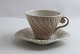 Königliches Kopenhagen. Rosa Muschel. Design Arje Griegst. Kaffeetasse. Modell 
14179. (1 Wahl).